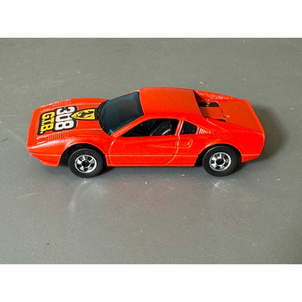 Hot Wheels Racebait 308 Ferrari Red Vintage 1977 Mattel Diecast Car Hong Kong